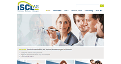 Desktop Screenshot of iscl.ch
